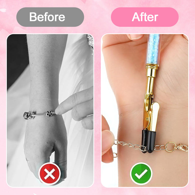 Portable Bracelet Clasp Tool – Easy Jewelry Closing Helper