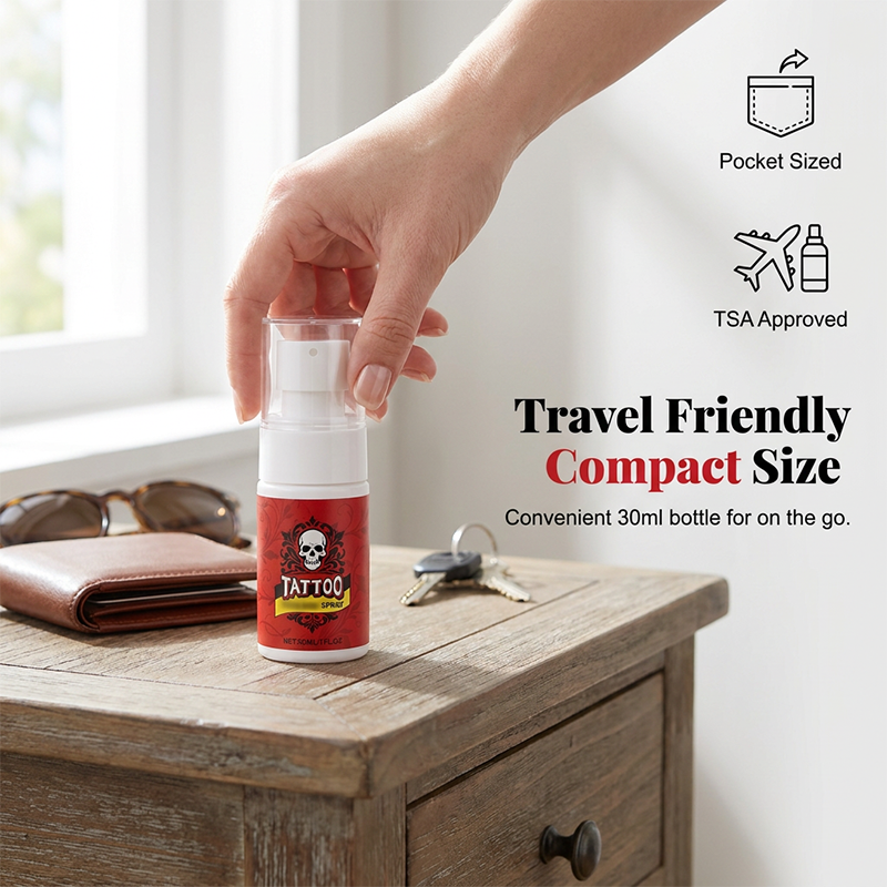 🥳2026 HOT SALE🥳💞50K+ SOLD!💉🎨 50% OFF! Tattoo Aftercare Spray – Instantly revives faded ink, ultra‑fine mist, no grease. Heals fast, colors pop like new! ✨🛡️