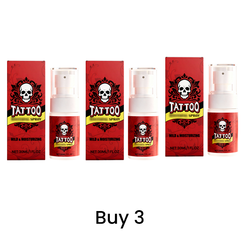 🥳2026 HOT SALE🥳💞50K+ SOLD!💉🎨 50% OFF! Tattoo Aftercare Spray – Instantly revives faded ink, ultra‑fine mist, no grease. Heals fast, colors pop like new! ✨🛡️