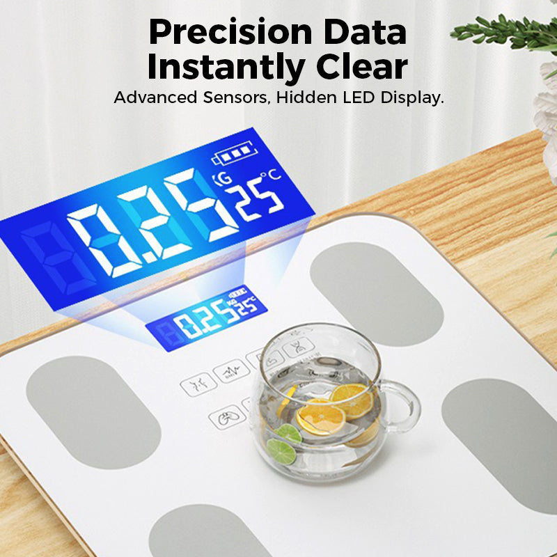 🔥Now on sale-Smart Body Fat Scale with LCD Display