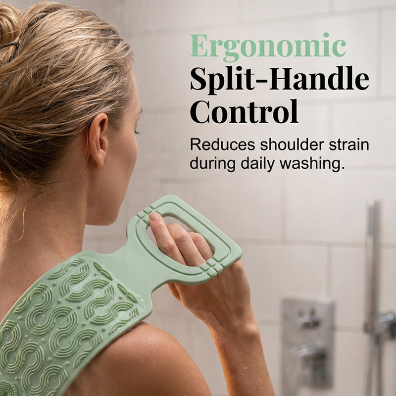 📢📢50% OFF !! ⏰Deep Cleansing Silicone Back Scrubber