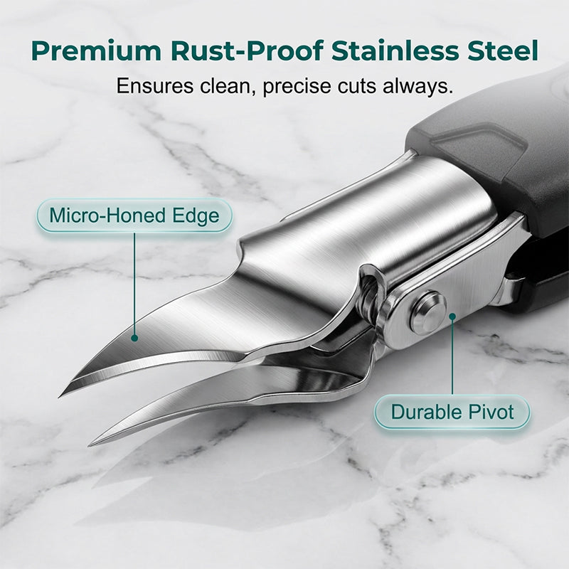 ✂️Professional 3-in-1 Pedicure Clipper Set – Precision Stainless Steel Nail Tool ✨
