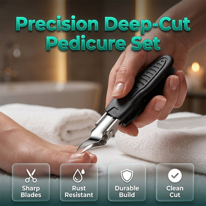 ✂️Professional 3-in-1 Pedicure Clipper Set – Precision Stainless Steel Nail Tool ✨