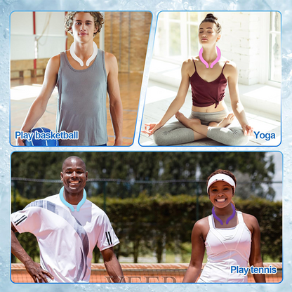 Portable Reusable Cooling Neck Wrap