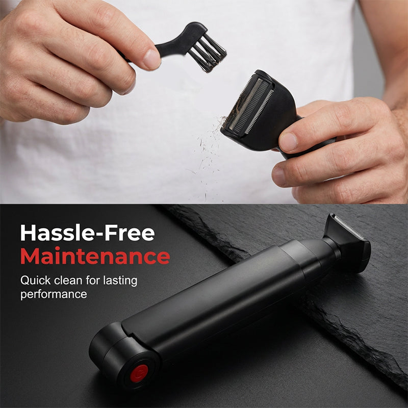 🥳2026 HOT SALE🥳💞50K+ SOLD!🪒💪 50% OFF! Reach-Anywhere Body Trimmer – Extendable handle, precision heads. Trim back, chest & legs yourself – no help needed! 🧔✨