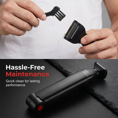 🥳2026 HOT SALE🥳💞50K+ SOLD!🪒💪 50% OFF! Reach-Anywhere Body Trimmer – Extendable handle, precision heads. Trim back, chest & legs yourself – no help needed! 🧔✨