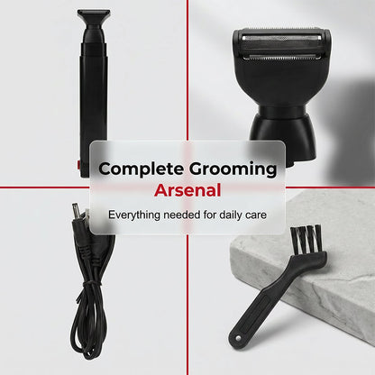 🥳2026 HOT SALE🥳💞50K+ SOLD!🪒💪 50% OFF! Reach-Anywhere Body Trimmer – Extendable handle, precision heads. Trim back, chest & legs yourself – no help needed! 🧔✨