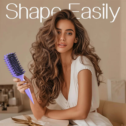 Ventilated Detangling Brush for Curly Hair