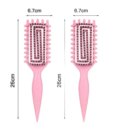 Ventilated Detangling Brush for Curly Hair