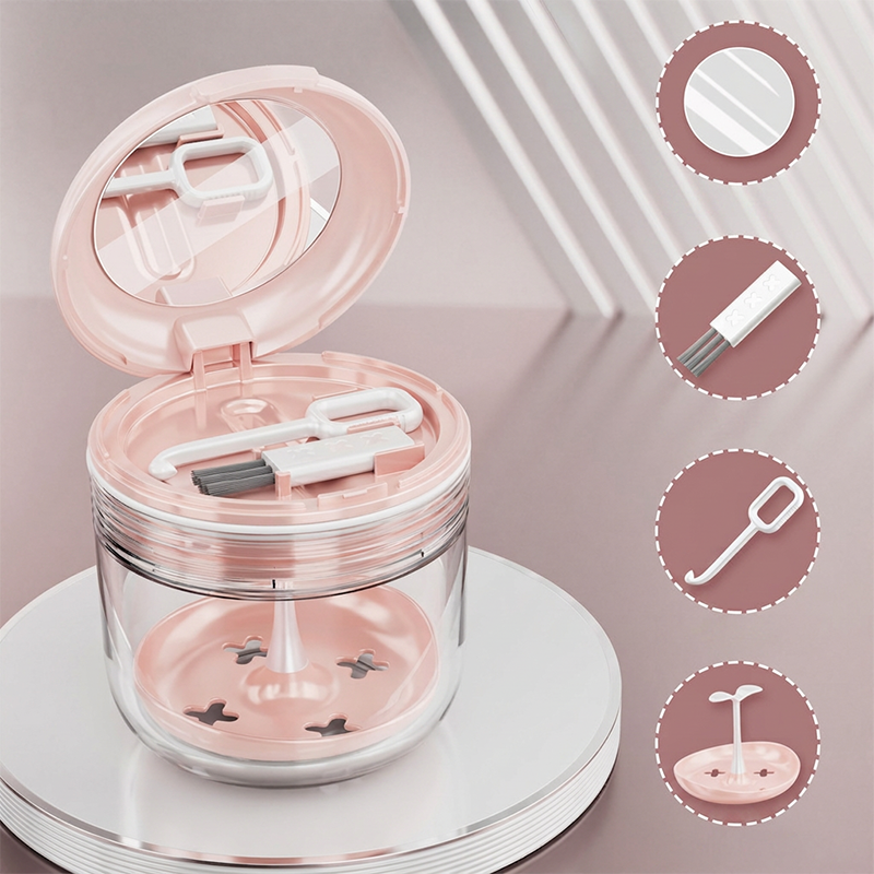 ⌛Limited-Time Offer-Leakproof Retainer Case with Mirror Portable Aligner Soaking Box