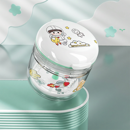 ⌛Limited-Time Offer-Leakproof Retainer Case with Mirror Portable Aligner Soaking Box