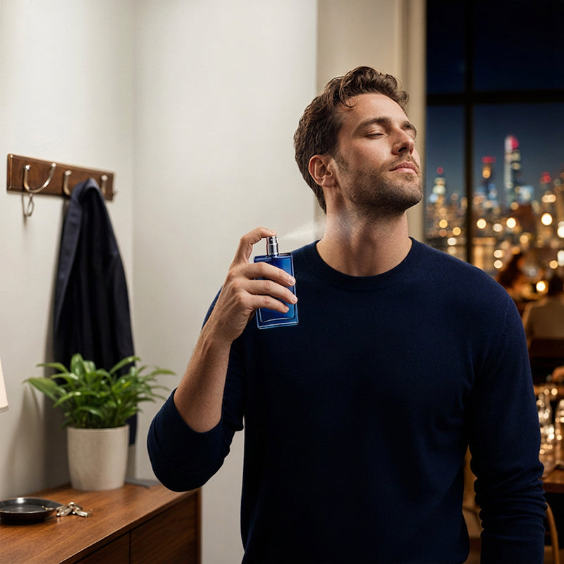🎁2026 New Arrivals 50% OFF💥Men Woody Aquatic Eau de Parfum 90ml – long-lasting citrus woody scent, elegant masculine aroma, luxury gift packaging, daily dating wear. Male daily fragrance essential!