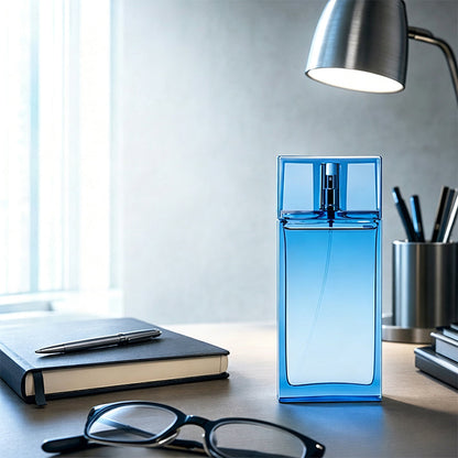 🌊Men Woody Aquatic Eau de Parfum 90ml – long-lasting citrus woody scent, elegant masculine aroma, luxury gift packaging, daily dating wear. Male daily fragrance essential!
