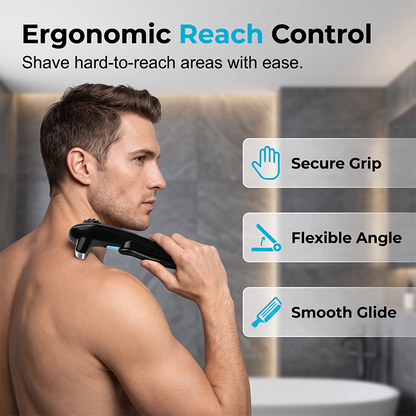 🪒Men's Electric Back Shaver with 180° Foldable Handle