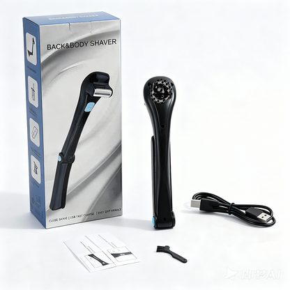 🪒Men's Electric Back Shaver with 180° Foldable Handle