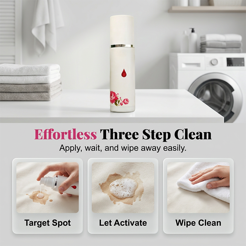 🔥Limited-Time Offer ✨️Buy 2 Get 1 Free! 👱‍♀️🩸 Quick Blood Stain Remover—Powerful Protease