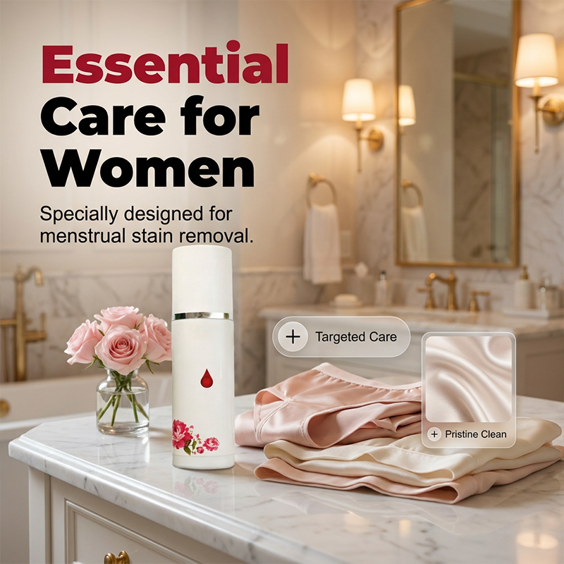 🔥Limited-Time Offer ✨️Buy 2 Get 1 Free! 👱‍♀️🩸 Quick Blood Stain Remover—Powerful Protease